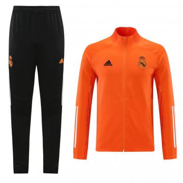 Tuta Da Track Giacca Real Madrid 20-21 Arancione Tuta Da Track Giacca Real Madrid 20-21 Arancione