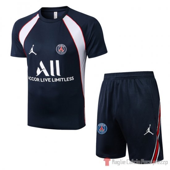 Tuta Da Track Paris Saint-germain Jordan Manica Corta 22-23 Blu - Pantalon Corto - Clicca l'immagine per chiudere