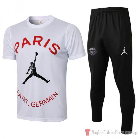 Tuta Da Track Paris Saint-germain Manica Corta 21-22 Bianco - Clicca l'immagine per chiudere