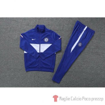 Tuta da Track Chelsea 2019/2020 Blu e Bianco