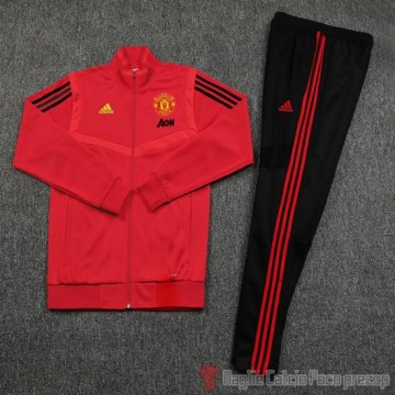 Tuta da Track Manchester United 2020/2021 Rosso