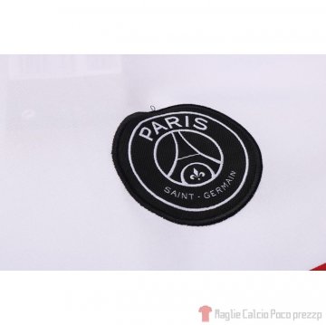 Tuta da Track Paris Saint-Germain Manica Corta 2020/2021 Bianco