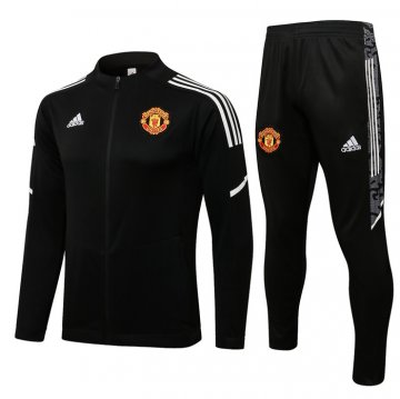 Tuta Giacca Manchester United 21-22 Negro Y Blanco Tuta Giacca Manchester United 21-22 Negro Y Blanco