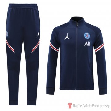 Tuta De Giacca Paris Saint-germain Jordan 20-21 Azul