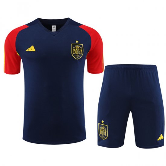 Tuta da track Spagna Manica Corta 23-24 Azul - Pantalon Corto - Clicca l'immagine per chiudere