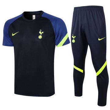 Tuta da Track Tottenham Hotspur Manica Corta 2021-22 Azul