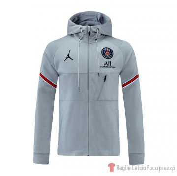 Giacca Paris Saint-germain 2021-22 Gris Giacca Paris Saint-germain 2021-22 Gris