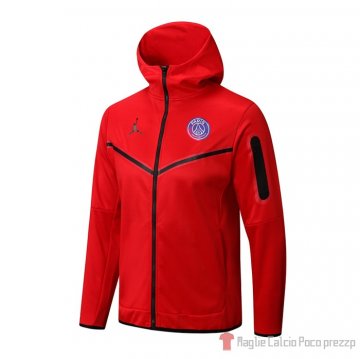 Giacca Paris Saint-germain Jordan 22-23 Rojo Giacca Paris Saint-germain Jordan 22-23 Rojo