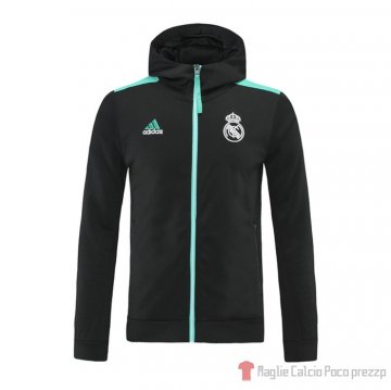 Giacca Real Madrid 2021-2022 Negro Giacca Real Madrid 2021-2022 Negro