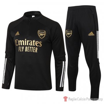 Tuta Da Track Felpa Arsenal 20-21 Negro