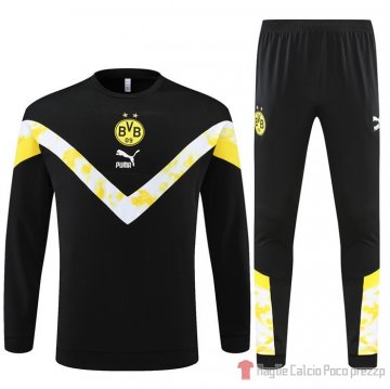 Felpa Della Tuta Borussia Dortmund 2022 Negro Felpa Della Tuta Borussia Dortmund 2022 Negro