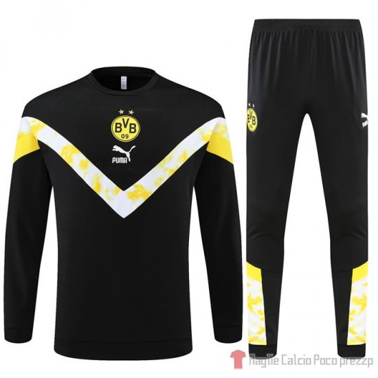 Felpa Della Tuta Borussia Dortmund 2022 Negro - Clicca l'immagine per chiudere