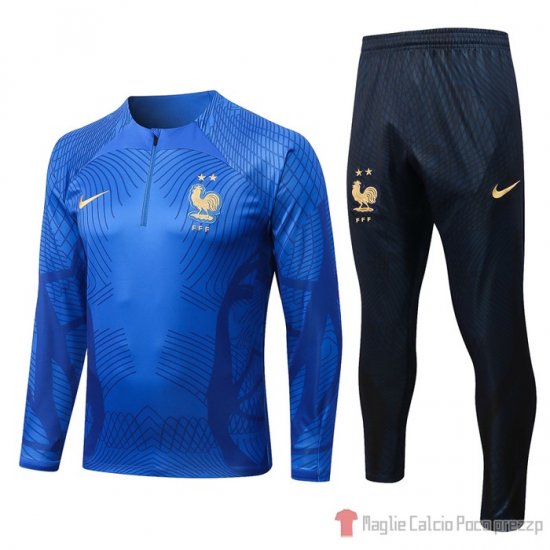 Felpa Della Tuta Francia 2022-2023 Azul - Clicca l'immagine per chiudere