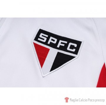 Felpa Della Tuta Sao Paulo 23-24 Blanco