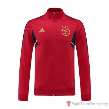 Giacca Ajax 22-23 Rosso Giacca Ajax 22-23 Rosso