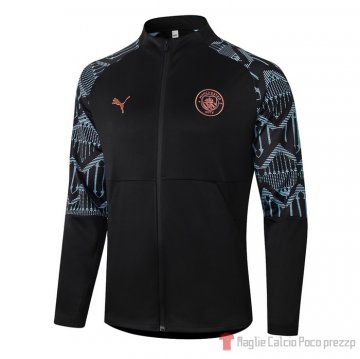 Giacca Manchester City 2020-2021 Nero Giacca Manchester City 2020-2021 Nero