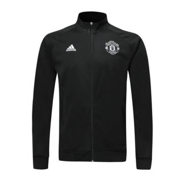 Giacca Manchester United 2019/2020 Nero e Bianco Giacca Manchester United 2019/2020 Nero e Bianco