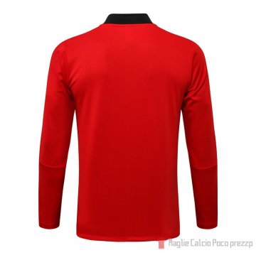 Giacca Manchester United 21-22 Rojo Y Negro