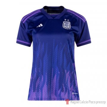 Maglia Argentina Away Donna 2022 Maglia Argentina Away Donna 2022