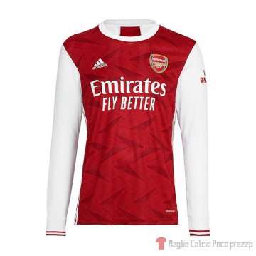 Maglia Arsenal Home Manga Larga 20-21 Maglia Arsenal Home Manga Larga 20-21