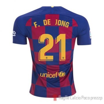 Maglia Barcellona Giocatore F.de Jong Home 2019/2020 Maglia Barcellona Giocatore F.de Jong Home 2019/2020