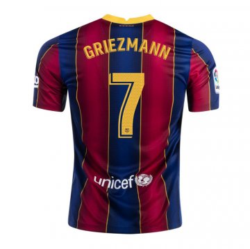 Maglia Barcellona Giocatore Griezmann Home 20-21 Maglia Barcellona Giocatore Griezmann Home 20-21