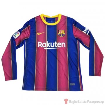 Maglia Barcellona Home Manica Lunga 2020/2021 Maglia Barcellona Home Manica Lunga 2020/2021