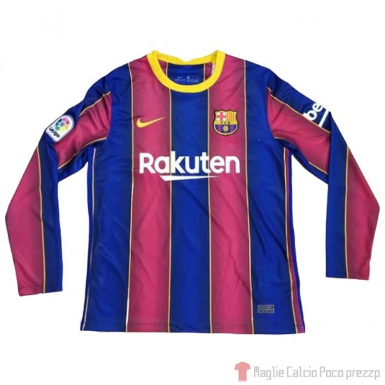 Maglia Barcellona Home Manica Lunga 2020/2021 - Clicca l'immagine per chiudere