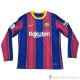 Maglia Barcellona Home Manica Lunga 2020/2021