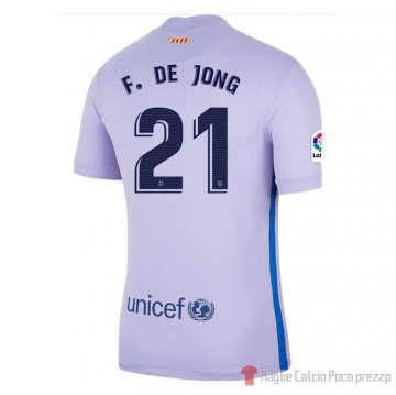Maglia Barcellona Giocatore F.de Jong Away 21-22 Maglia Barcellona Giocatore F.de Jong Away 21-22