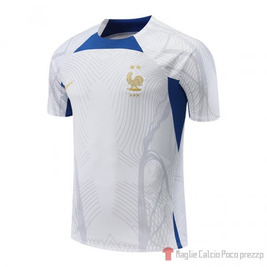 Maglia De Allenamento Francia 2022-2023 Blanco - Clicca l'immagine per chiudere