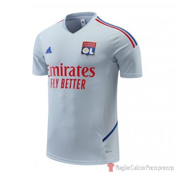 Maglia De Allenamento Lyon 22-23 Gris