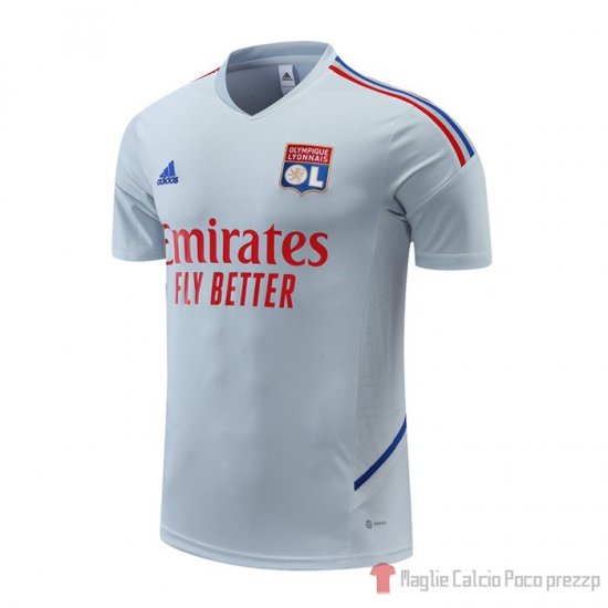 Maglia De Allenamento Lyon 22-23 Gris - Clicca l'immagine per chiudere