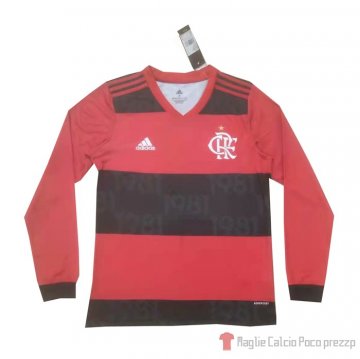 Maglia Flamengo Home Maniche Lunghe 2021