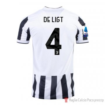Maglia Juventus Giocatore De Ligt Home 21-22 Maglia Juventus Giocatore De Ligt Home 21-22