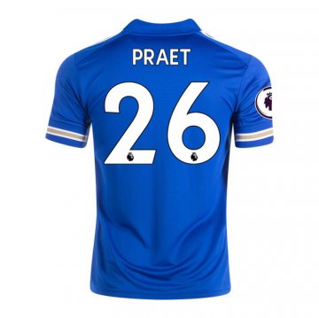 Maglia Leicester City Giocatore Praet Home 20-21 Maglia Leicester City Giocatore Praet Home 20-21