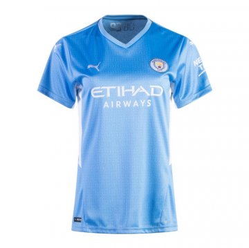 Maglia Manchester City Home Donna 21-22 Maglia Manchester City Home Donna 21-22