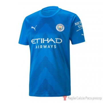 Maglia Manchester City Portiere 22-23 Azul