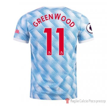 Maglia Manchester United Giocatore Greenwood Away 21-22