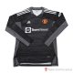 Maglia Manchester United Portiere Maniche Lunghe 21-22 Negro