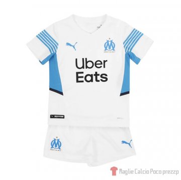 Maglia Marsiglia Home Bambino 21-22 Maglia Marsiglia Home Bambino 21-22