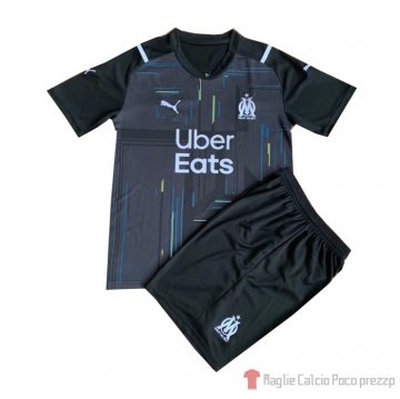 Maglia Olympique Marsella Portiere Bambino 21-22 Negro Maglia Olympique Marsella Portiere Bambino 21-22 Negro