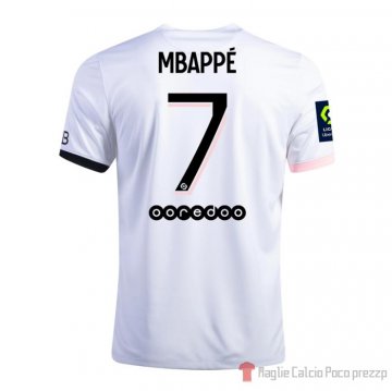 Maglia Paris Saint-germain Giocatore Mbappe Away 21-22 Maglia Paris Saint-germain Giocatore Mbappe Away 21-22