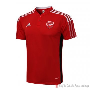 Maglia Polo Arsenal 21-22 Rosso Maglia Polo Arsenal 21-22 Rosso
