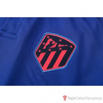 Maglia Polo Atletico Madrid 22-23 Blu