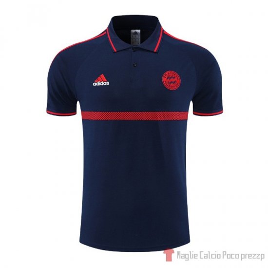 Maglia Polo Bayern Munich 2022-23 Blu - Clicca l'immagine per chiudere