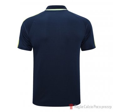 Maglia Polo Del Brasil 22-23 Azul Oscuro