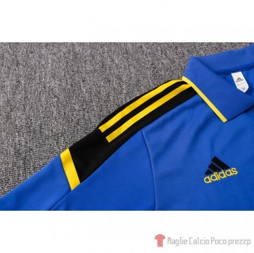 Maglia Polo Manchester United 21-22 Azul