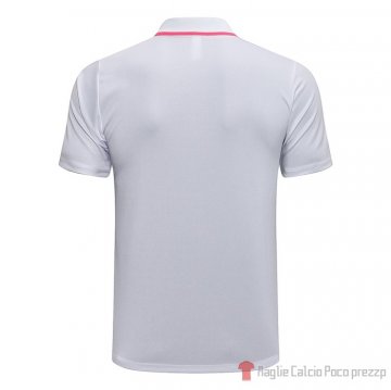 Polo Paris Saint-germain Jordan 21-22 Blanco