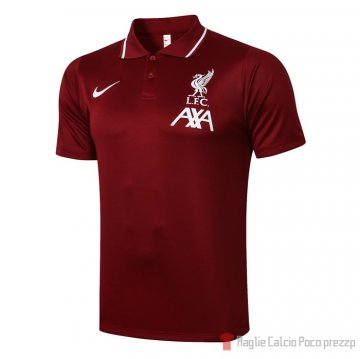 Maglia Polo Liverpool 21-22 Rosso Maglia Polo Liverpool 21-22 Rosso